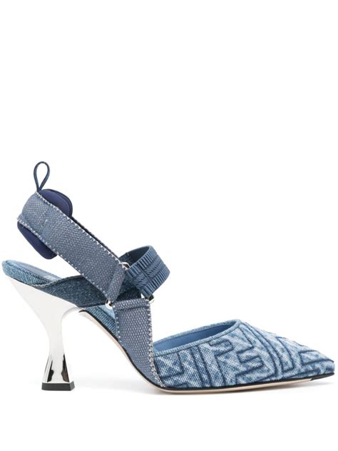 fendi denim sandals.